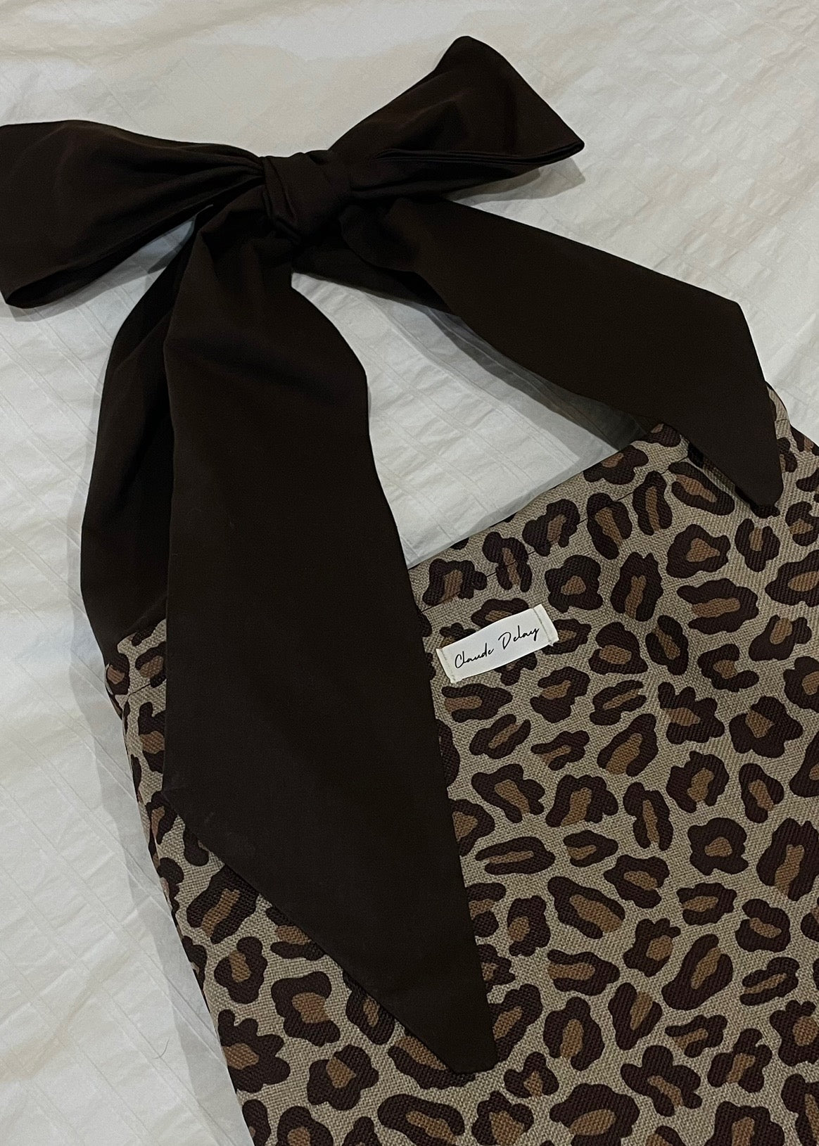 Bolso leopardo marrón